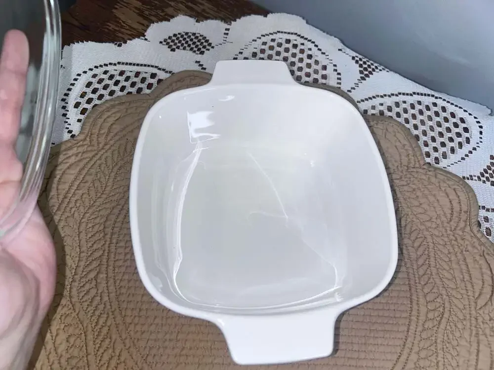 Vintage Corning Ware Le Persil La Sauge 1.5 Quart Casserole Dish Pyrex Lid